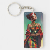 PORTE CLES MADRAS  キーホルダー (正面)