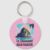 Porte-Clés Martinique Le Diamant | Keychain キーホルダー (裏面)