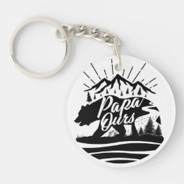 Porte-Clés Papa Ours pour Fête des Pères キーホルダー