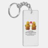 Porte-clés “Poussin jaune” – Mignon et amusant キーホルダー (正面左)