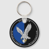 Porte clés PSIG, GENDARMERIE キーホルダー (正面)