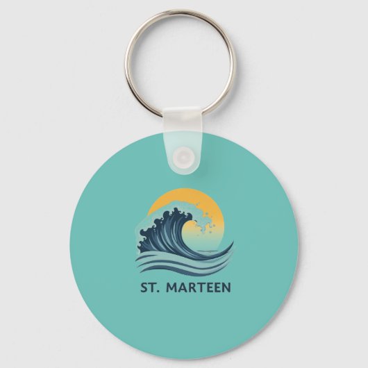 Porte-Clés Saint-Martin SXM | St Maarten キーホルダー (正面)