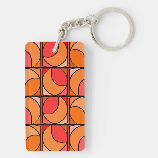 Porte-clés seventies orange キーホルダー (裏面)