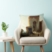 Porte de Justice、アルハンブラ、グラナダ(キャンバスの油 クッション (椅子)