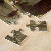 Porte de Justice、アルハンブラ、グラナダ(キャンバスの油 ジグソーパズル (側面)