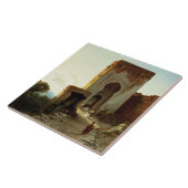 Porte de Justice、アルハンブラ、グラナダ(キャンバスの油 タイル (側面)