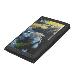 Porte feuille "Fusion" ナイロン三つ折りウォレット