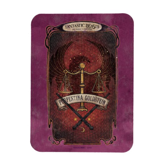 PORTENTINA GOLDSTEIN™ MACUSA™グラフィック マグネット (縦)