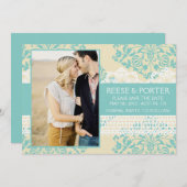 PORTERが日付/写真の発表を保存 セーブザデート (正面/裏面)