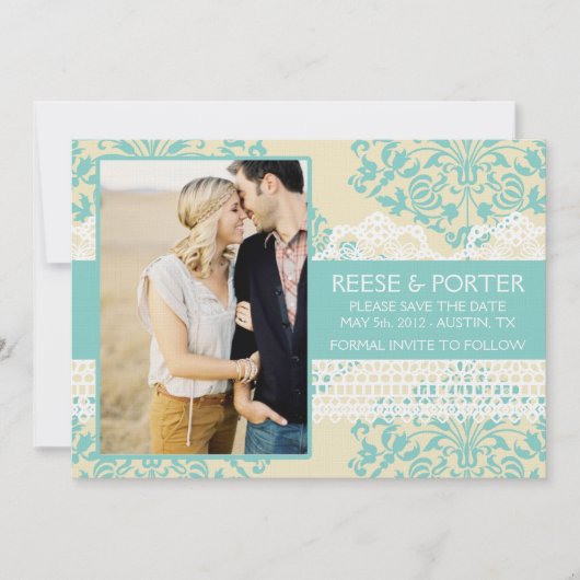 PORTERが日付/写真の発表を保存 セーブザデート (正面)