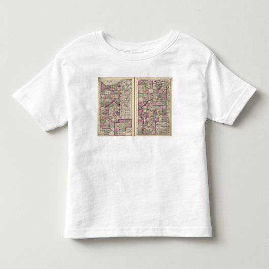 Porter郡およびレイク郡 トドラーTシャツ (正面)