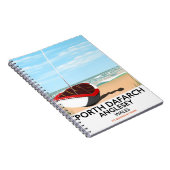 Porth Dafarch、Angleseyヴィンテージ旅行ポスター ノートブック (右側)