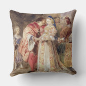 PortiaおよびBassanio、c.1826 (w/c、茶色インク、bodyc クッション (裏面)