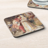 PortiaおよびBassanio、c.1826 (w/c、茶色インク、bodyc コースター (左側)