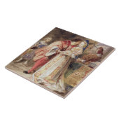 PortiaおよびBassanio、c.1826 (w/c、茶色インク、bodyc タイル (側面)