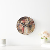 PortiaおよびBassanio、c.1826 (w/c、茶色インク、bodyc ラウンド壁時計 (ホーム)