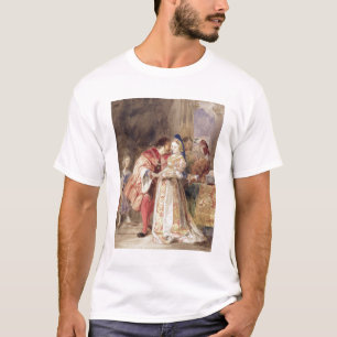 PortiaおよびBassanio、c.1826 (w/c、茶色インク、bodyc Tシャツ