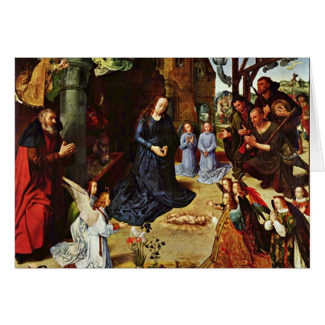 Portinari Tryptich (中間のパネル)はヒューゴ行きます (正面横)