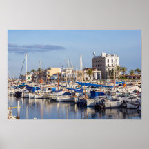 Portixol marina at dusk - Palma de Mallorca