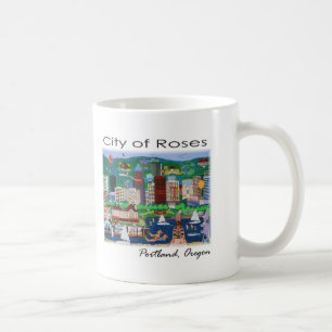 Portland~バラの都市 コーヒーマグカップ