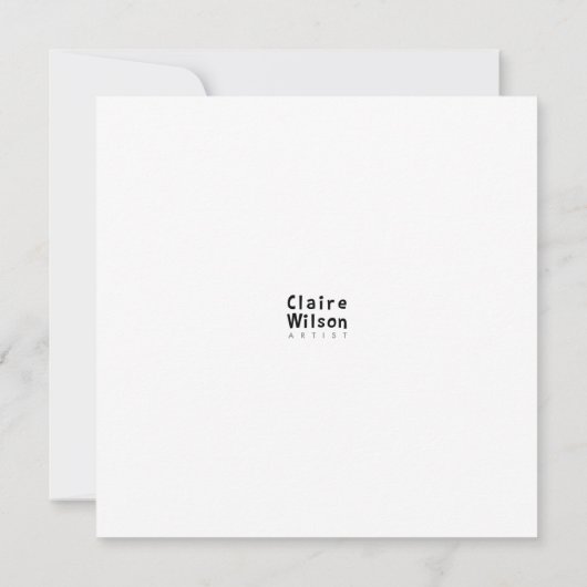 Portland Bill Lighthouse カード (裏面)