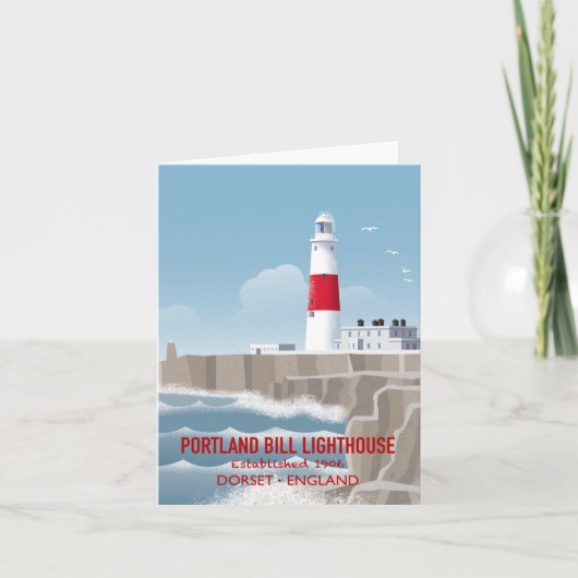 Portland Bill Lighthouse カード (正面)