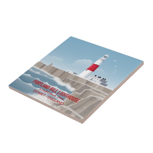 Portland Bill Lighthouse タイル (側面)