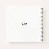 Portland Bill Lighthouse ノートブック (裏面)