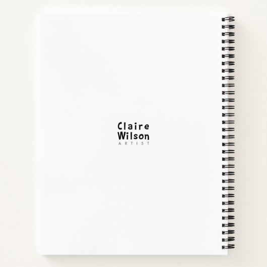 Portland Bill Lighthouse ノートブック (裏面)