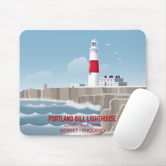 Portland Bill Lighthouse マウスパッド (マウス)