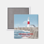 Portland Bill Lighthouse マグネット (正面/裏面)