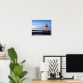 Portland Breakwater Light (Bug Light) 11x14プリント ポスター (ホームオフィス)