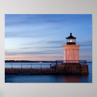 Portland Breakwater Light (Bug Light) 11x14プリント ポスター