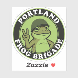 Portland Frog Brigade Sticker シール