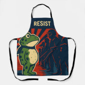Portland Frog Protest エプロン (正面)