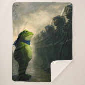 Portland Frog Protest シェルパブランケット (正面)