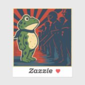 Portland Frog Protest シール (シート)