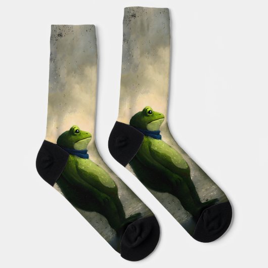 Portland Frog Protest ソックス (右)