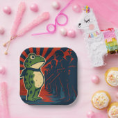 Portland Frog Protest ペーパープレート (パーティー)