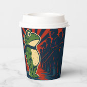 Portland Frog Protest 紙コップ (裏面)