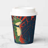 Portland Frog Protest 紙コップ (正面)