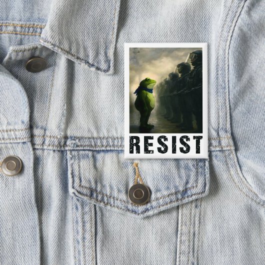 Portland Frog Protest 缶バッジ