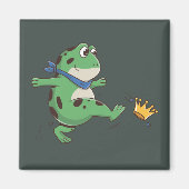 Portland Frog Protest Anti ICE  マグネット (正面)