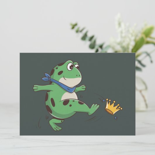 Portland Frog Protest Anti ICE  招待状 (スタンド正面)