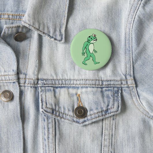 Portland frog sasquatch 缶バッジ (インサイチュ)