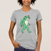 Portland frog sasquatch tシャツ (正面)
