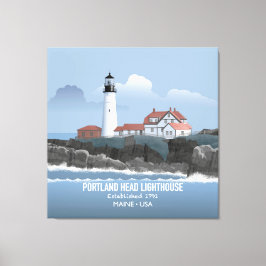 Portland Head Lighthouse キャンバスプリント