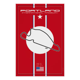 Portland International Raceway ポスター