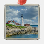 Portland, Maine lighthouse メタルオーナメント (正面)