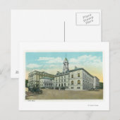 Portland, MaineExterior View of City Hall ポストカード (正面/裏面)